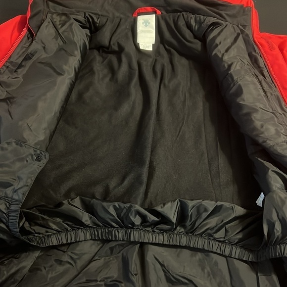 Descente junior Red ski Jacket - Picture 7 of 15